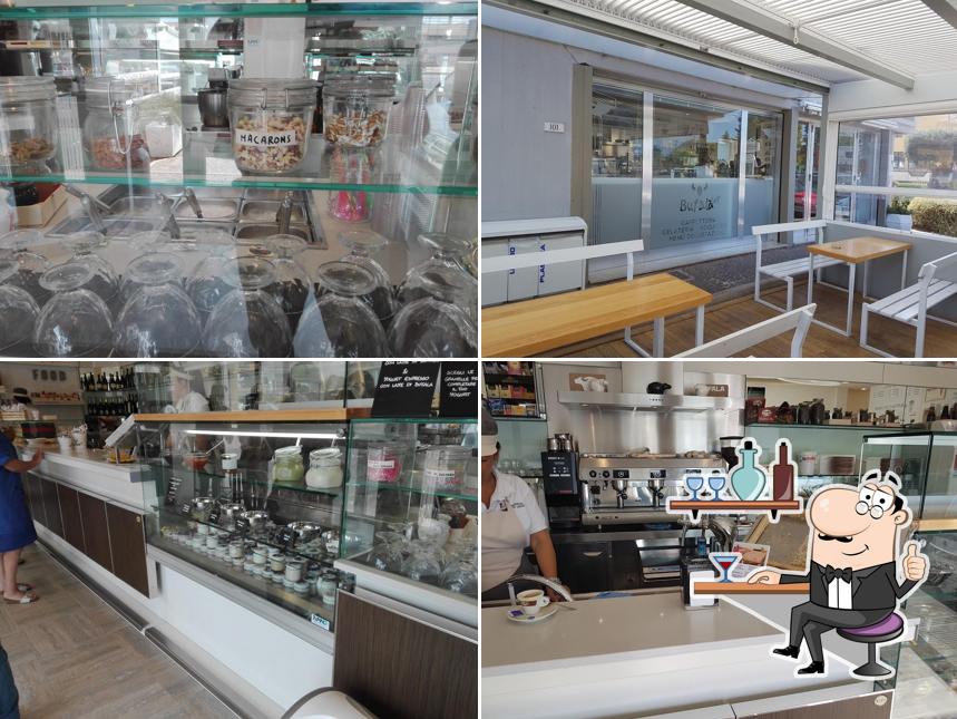 Dai un'occhiata agli interni di Caffè Bufala