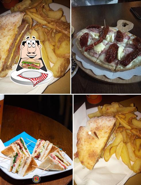 Club sandwich al Stube Paulaner Pub