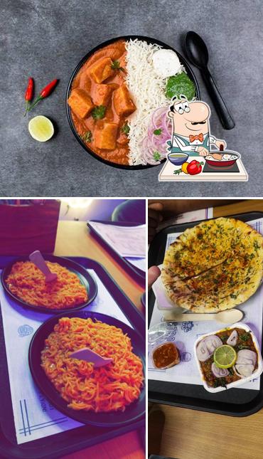 Paella at Bistro street Desi Kitchen