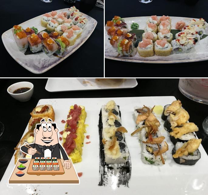 Prenditi le varie opzioni di sushi