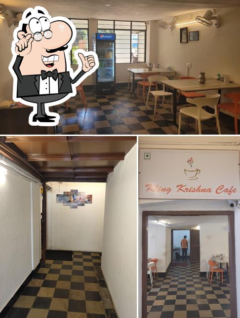 The interior of KLING KRISHNA CAFE