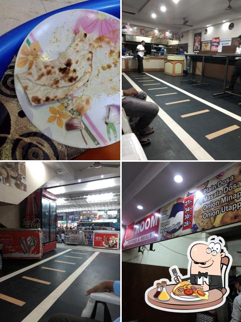 Pick pizza at Nandhini & Rasoi Hotel