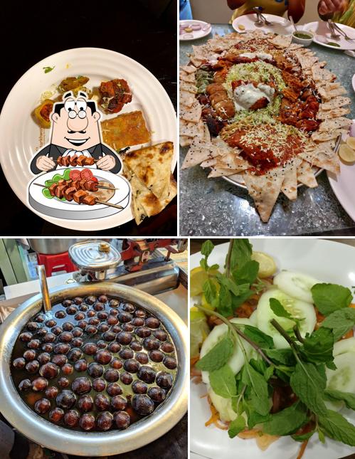 Food at Raafae's Dastarkhwan