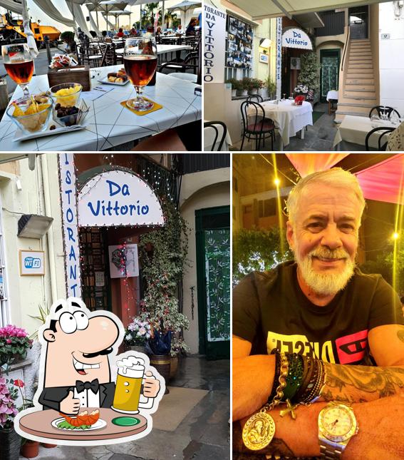 Puoi prenderti un rinfrescante bicchiere di birra chiara o scura