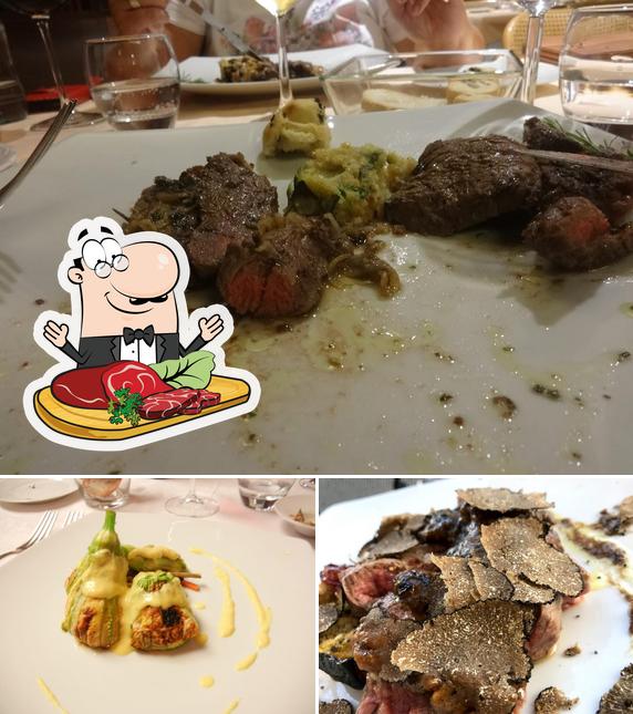 Prenditi i un pasto a base di carne a Ristorante Il Tartufo