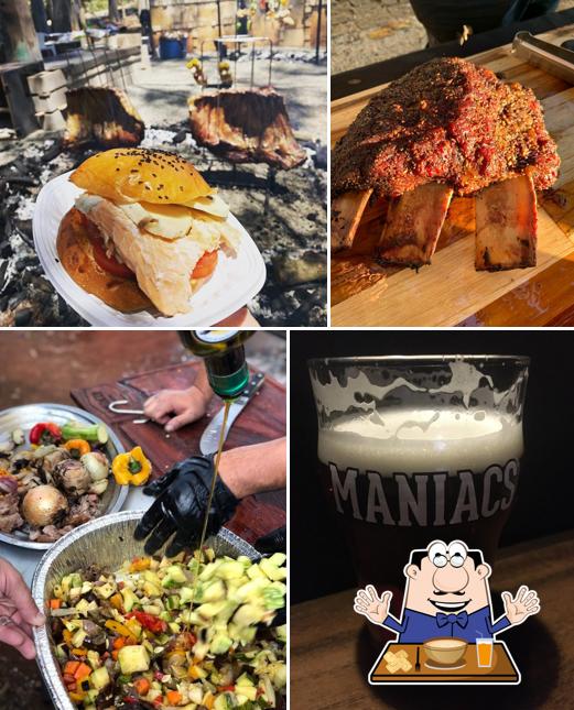 Comida em Smoker Barbecue Brasil