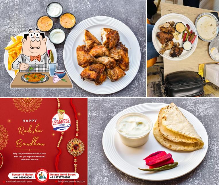 Chicken wings at The Lebanese Factory