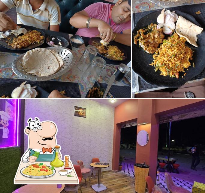 Food at Unity cafe Bodhgaya