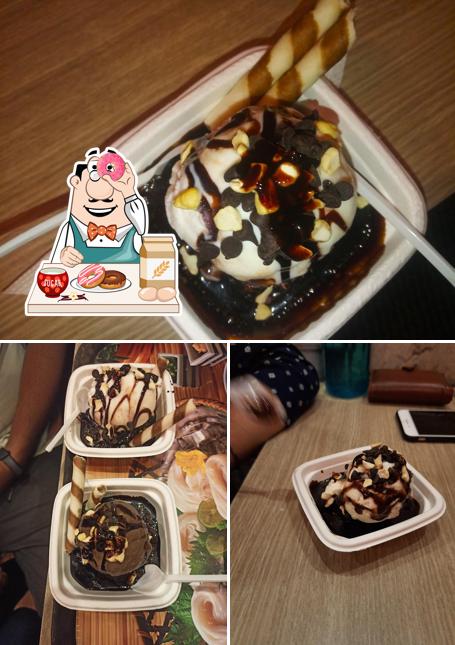 Enjoy one of the sweet dishes