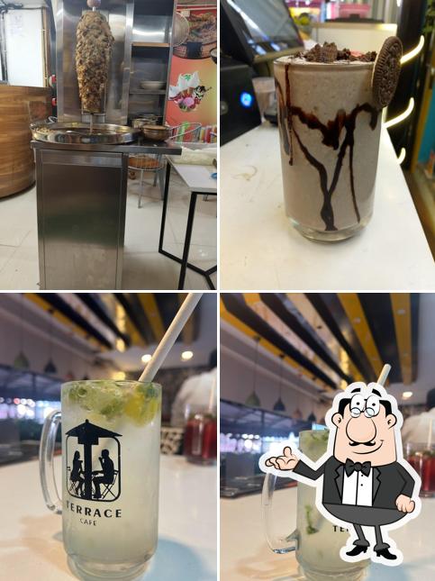 The interior of Terrace Cafe