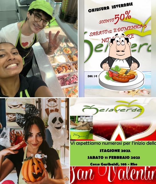 Platti al GELATERIA MELAVERDE