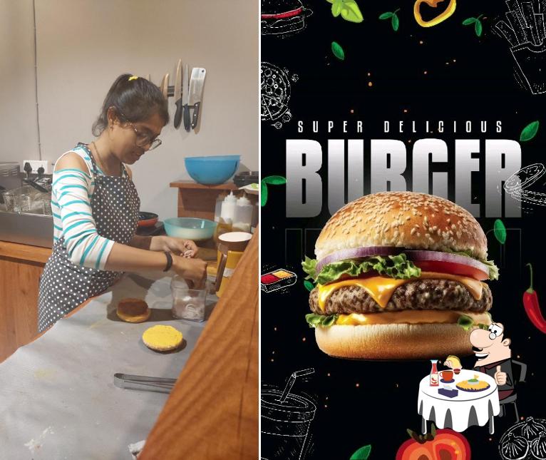 Hamburger at Burger Point - Best Burger In New Ranip , Best Burger In Town