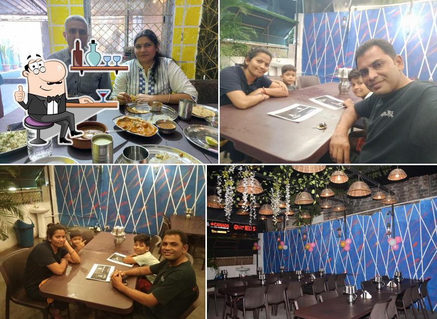 The interior of Choti Ram Dhaba