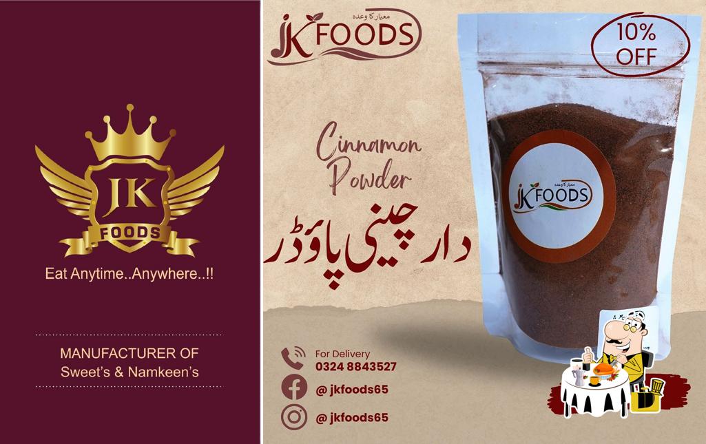Chocolate mousse at JK FOODS