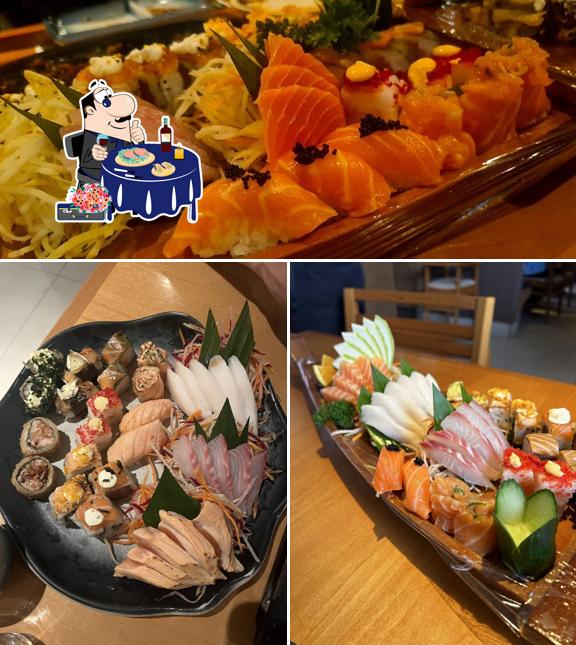 Sashimi em Kaishi Sushi Campinas