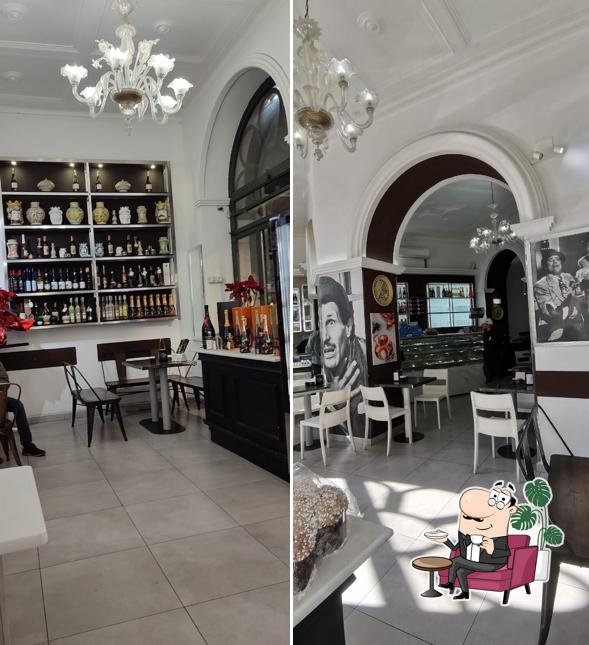 Gli interni di La Siciliana