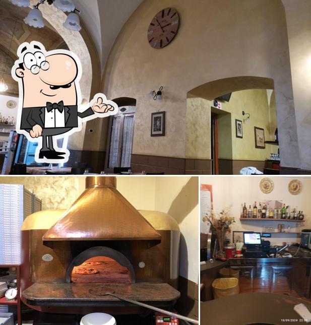 Gli interni di Le Plus Bon Ristorante Luigi Specchia