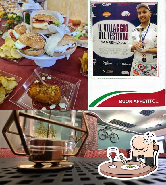 Tra le varie cose da OFFICINA DELLA PIZZA si possono trovare la cibo e esterno
