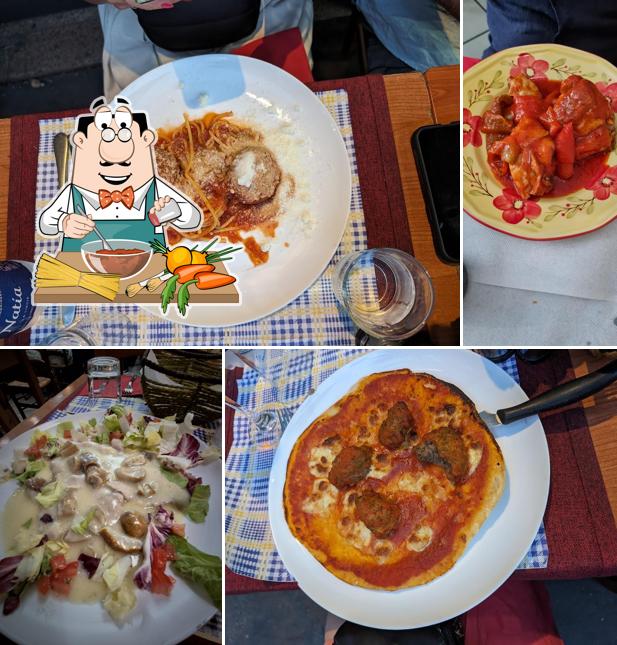 Spaghetti alla bolognese al Osteria Romana