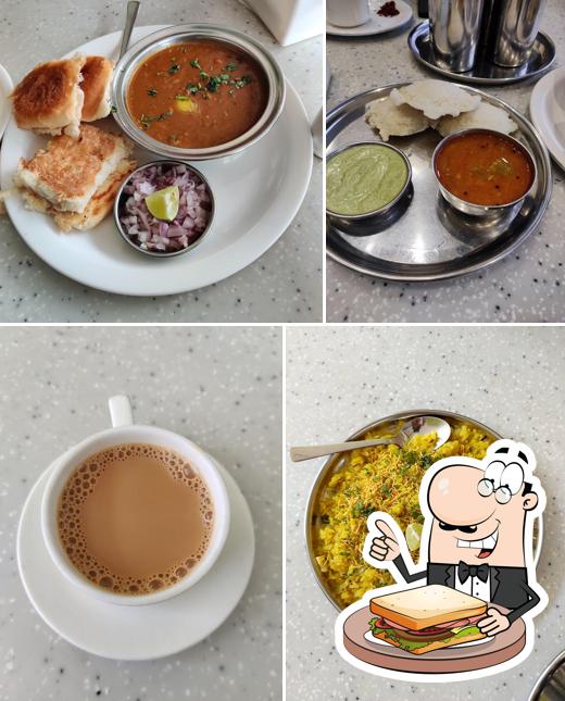Grilled cheese sandwich at Aaram Pure Veg Mahabaleshwar