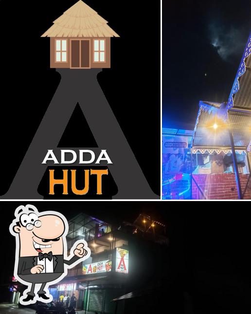 The exterior of The Adda Hut