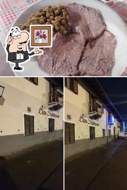 Voici l’image affichant la intérieur et nourriture sur Bar Trattoria