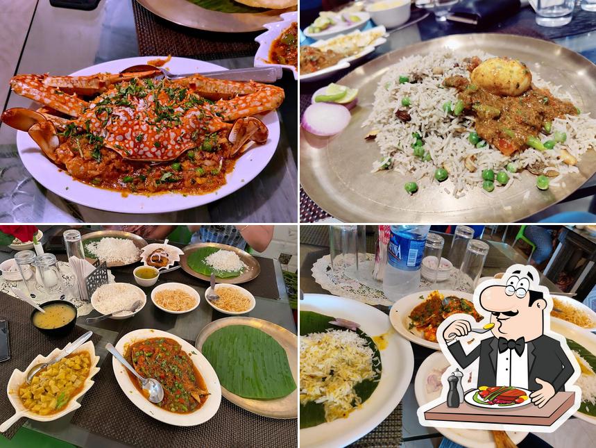 Food at Restaurant Bhorpet Digha