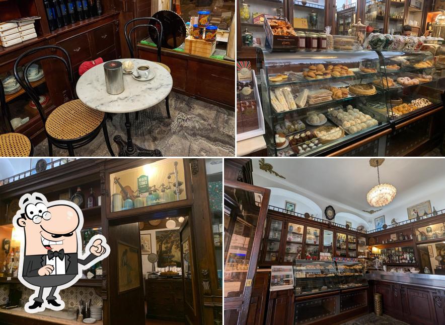 Siediti a un tavolo di Caffè Pasticceria Tramer