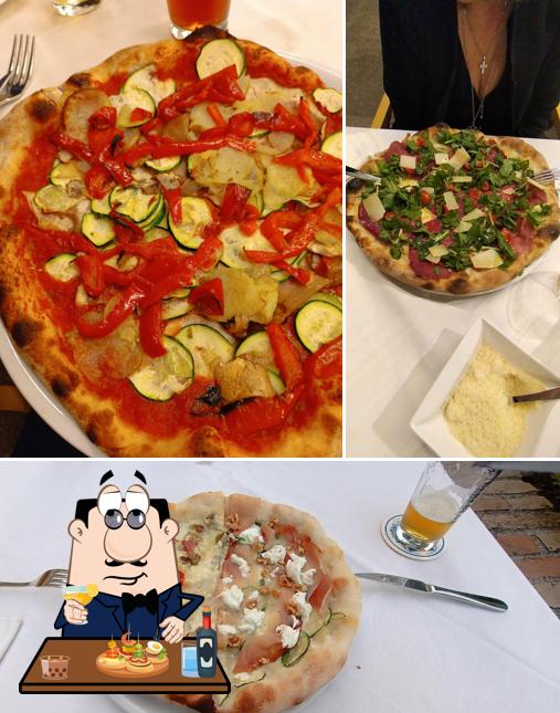Bruschette al GIGLIO ROSSO Ristorante-Pizzeria-Bar-Enoteca