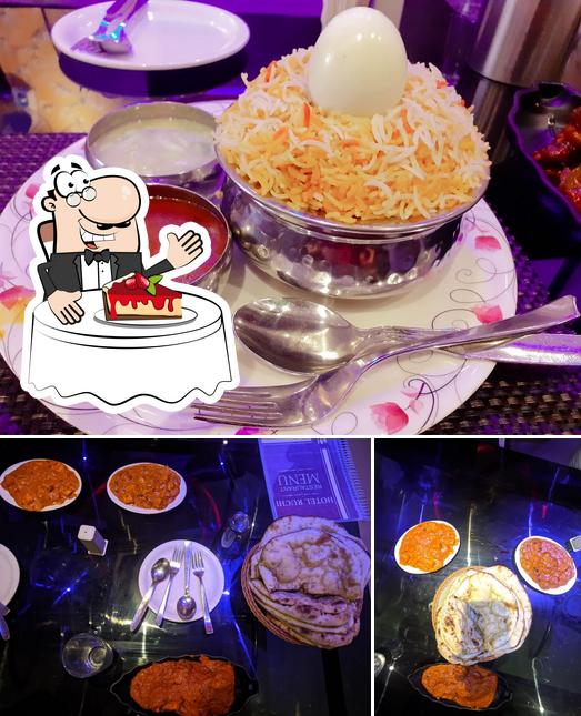 Hotel Ruchi serves a variety of sweet dishes