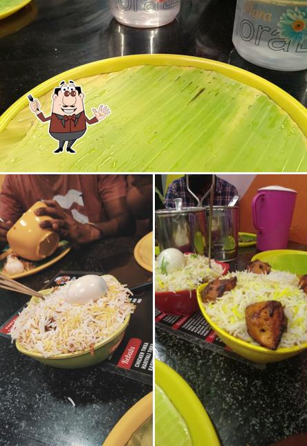 Meals at KGF Special Biryani