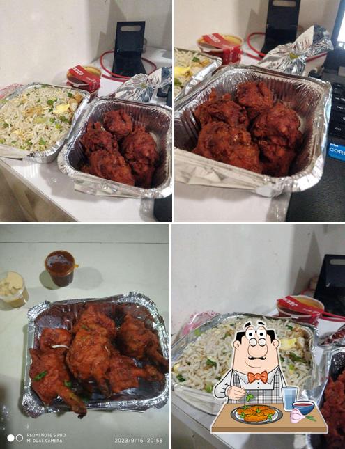 Chicken wings at Magic Pan - Indian and Chinese food