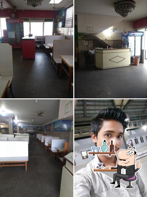 The interior of Nayaz Hotel