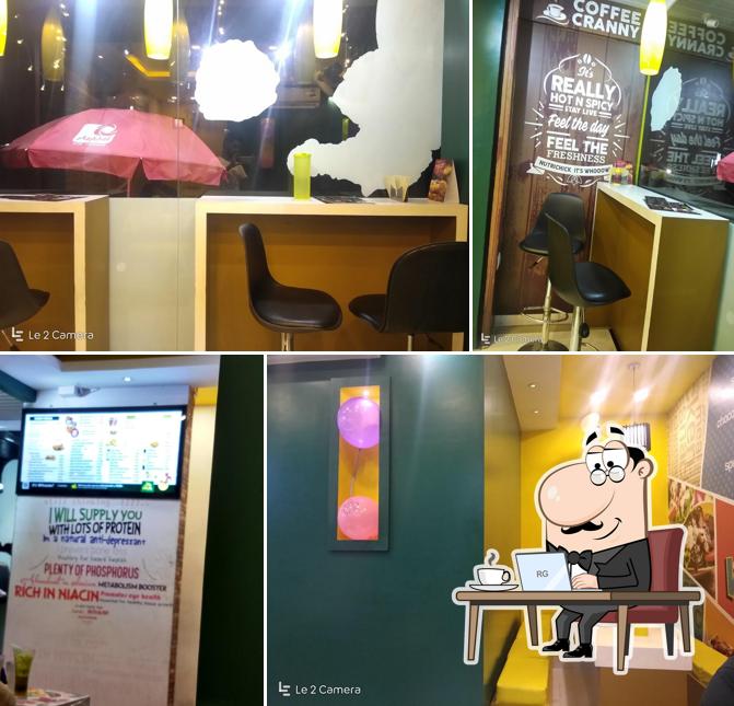 The interior of Nutri Chick