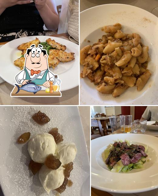 Salmone grigliato al Trattoria Mirta