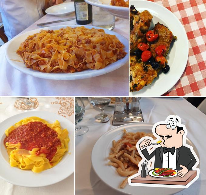 Cibo al Trattoria dell'Autista