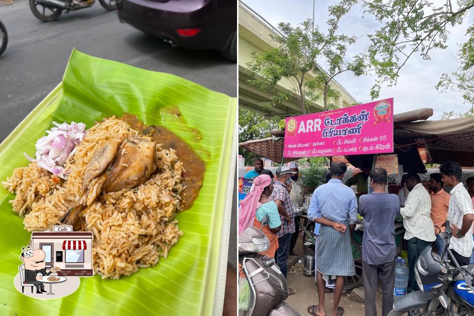 The exterior of arr biryani