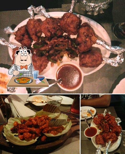 Chicken wings at The Great Wall Chinese Restaurant