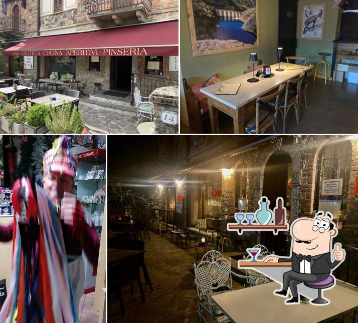 Dai un'occhiata agli interni di Bar Enoteca Pinseria Al Bivio