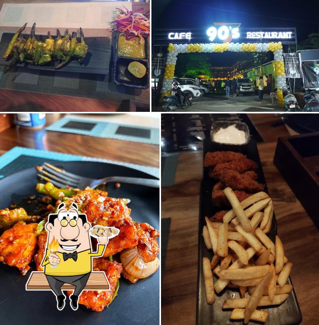 Get seafood at 90's Cafe & Restaurant