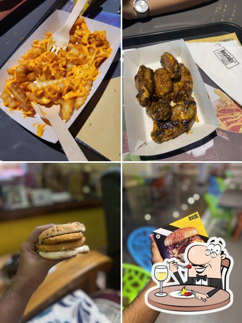 Food at Biggies Burger