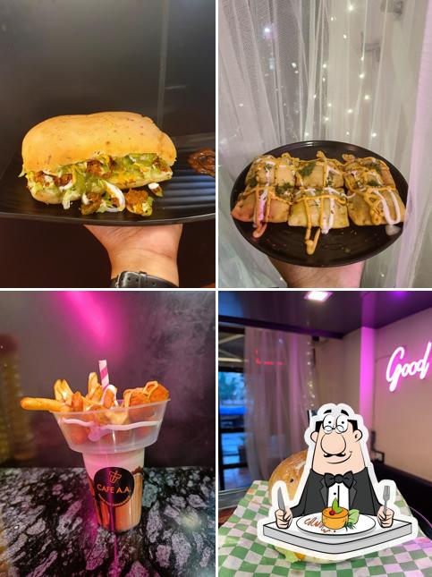 Food at CAFE A.A