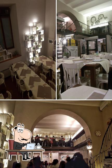 Dai un'occhiata agli interni di Da Bruno