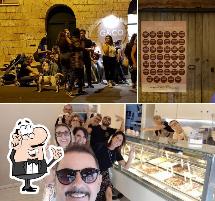 Gli interni di Gelateria G. & Co. Tricase