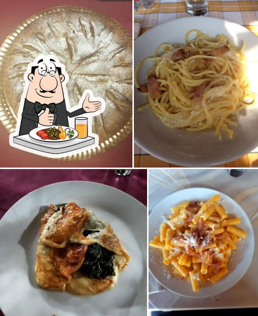 Cibo al Hostaria Dar Panzetta