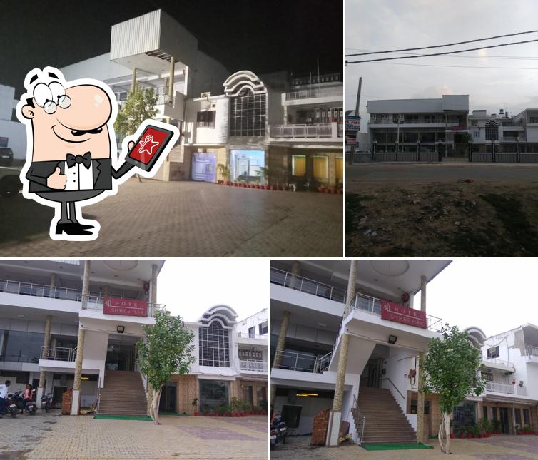 Enjoy the view at the outside area of Hotel Shree Hari