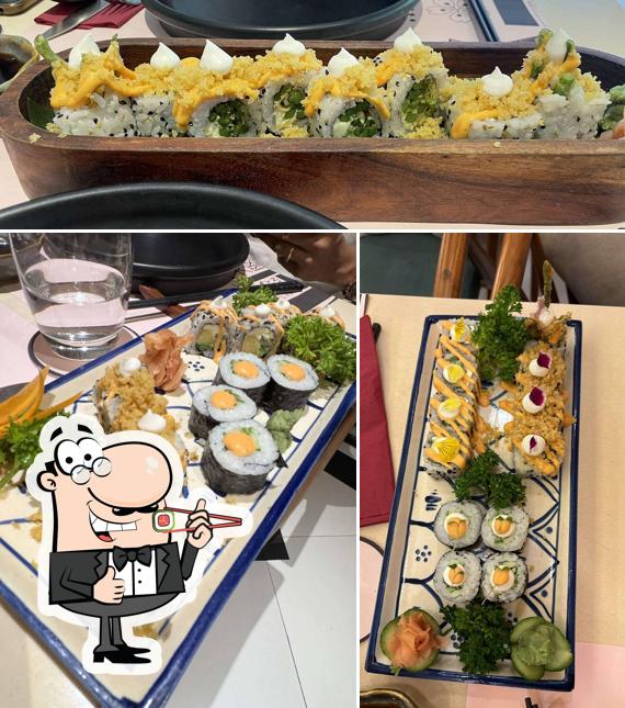Try out different sushi options