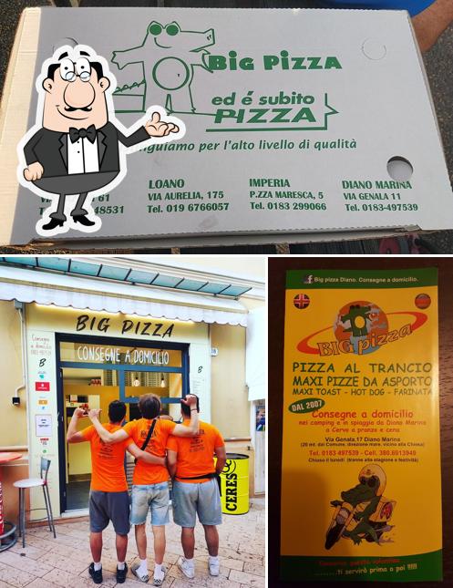 Dai un'occhiata agli interni di Big Pizza Diano Marina