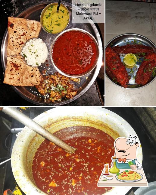 Food at Hotel Jagdamb -
