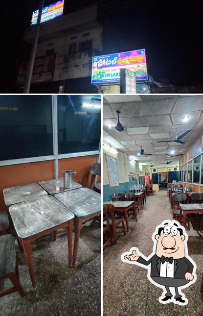 The interior of Hotel Sri Lakshmi Durga,meesala Raju